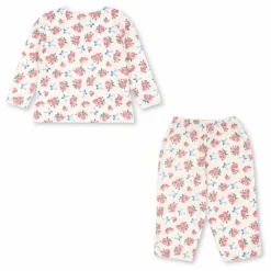 Enfant Konges Sløjd Robes, Combinaisons|Bodies, Combinaisons*Ensemble T-shirt et Pantalon Gio Fleuri Coton Bio |