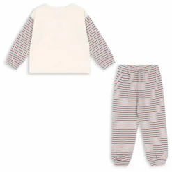 Clearance Ensemble T-shirt et Pantalon Gio Rayé Coton Bio | Enfant Combinaisons|Bodies, Combinaisons