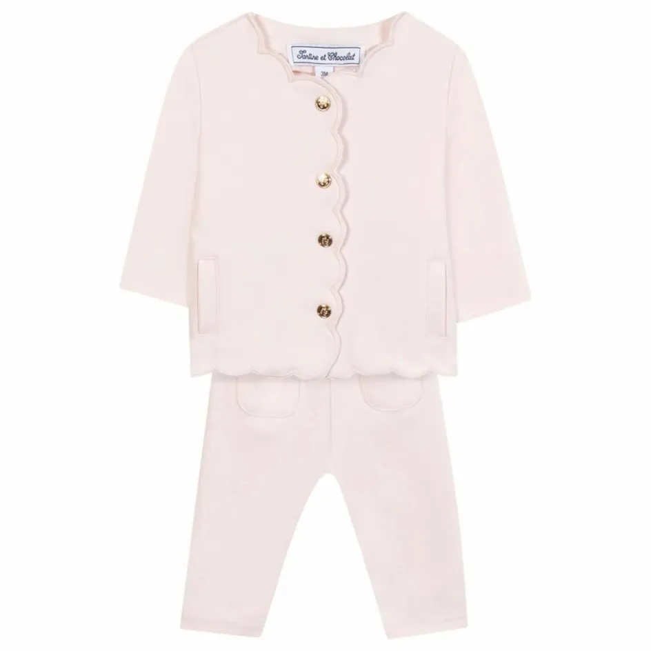 Tartine et Chocolat Ensemble Veste et Pantalon ||Enfant Robes, Combinaisons|Bodies, Combinaisons