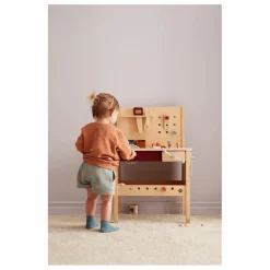 Sale Kid's Concept Etabli de bricolage en bois et ses accessoires Multicolore
