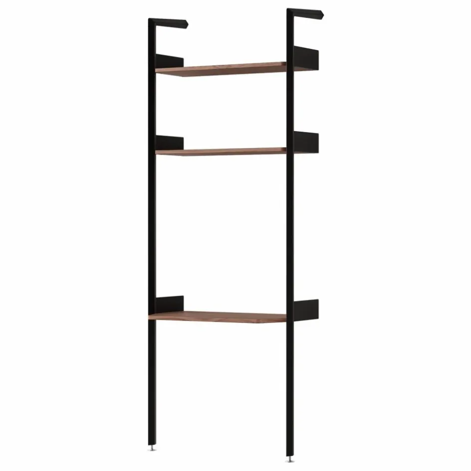 & Tradition Meubles De Rangement*Etagère avec bureau en noyer Rombe IF2 |