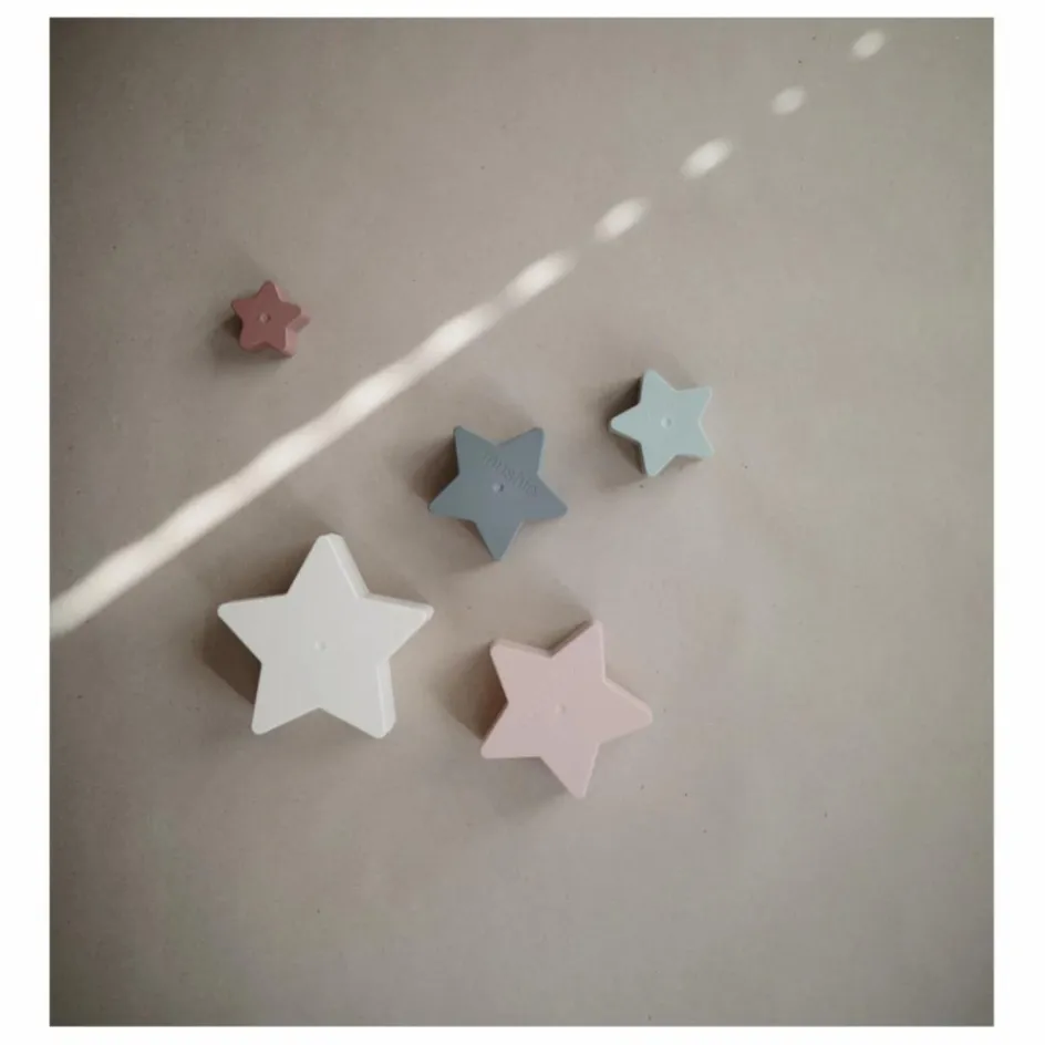 Mushie Jouets D'Éveil|Jouets D'Éveil*Etoiles à empiler