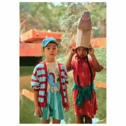 Enfant Bobo Choses Robes, Combinaisons*Exclusivité x Smallable - Robe Coton Bio Cheval Blanc |