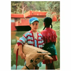 Enfant Bobo Choses Robes, Combinaisons*Exclusivité x Smallable - Robe Coton Bio Cheval Blanc |