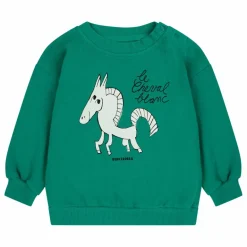 Sale Exclusivité x Smallable - Sweat Coton Bio Cheval Bébé | Sweats|Sweats
