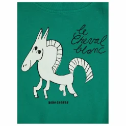 Sale Exclusivité x Smallable - Sweat Coton Bio Cheval Bébé | Sweats|Sweats
