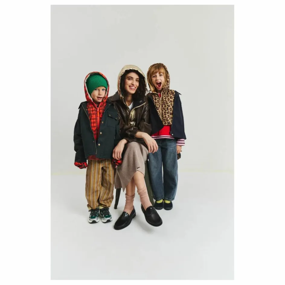 Fudoon Exclusivité X Smallable - Capuche Doudoune Réversible Léopard ||Enfant Accessoires De Mode