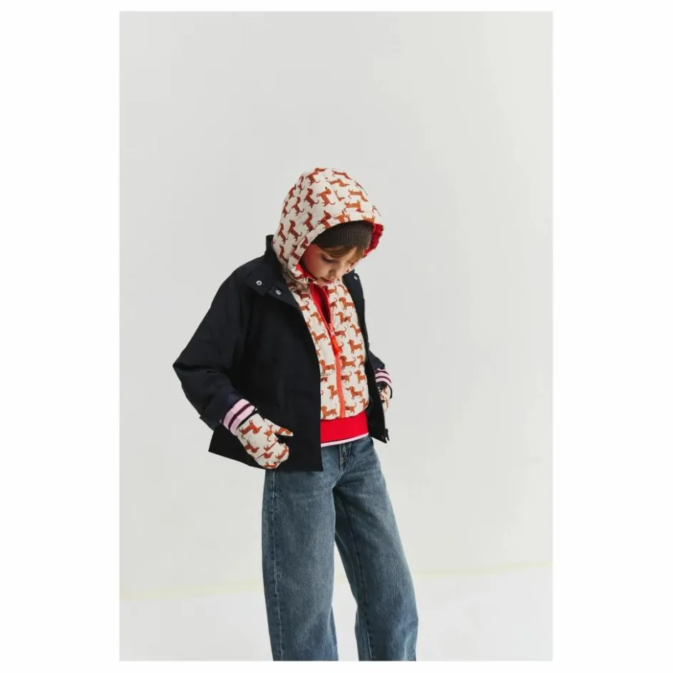 Clearance Fudoon Exclusivité X Smallable - Moufles Convertibles Mitaines Teckels | Beige
