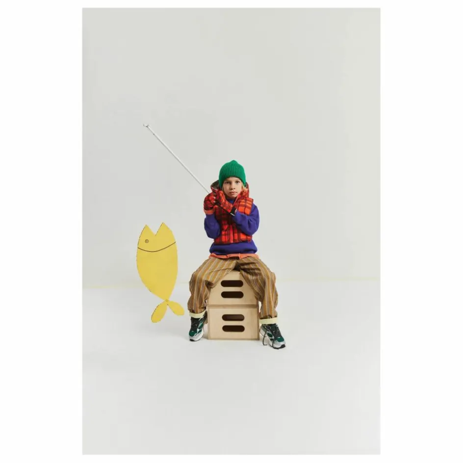 Enfant Fudoon Accessoires De Mode*Exclusivité X Smallable - Capuche Doudoune Réversible Carreaux |