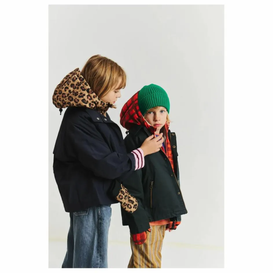 Enfant Fudoon Accessoires De Mode*Exclusivité X Smallable - Capuche Doudoune Réversible Carreaux |