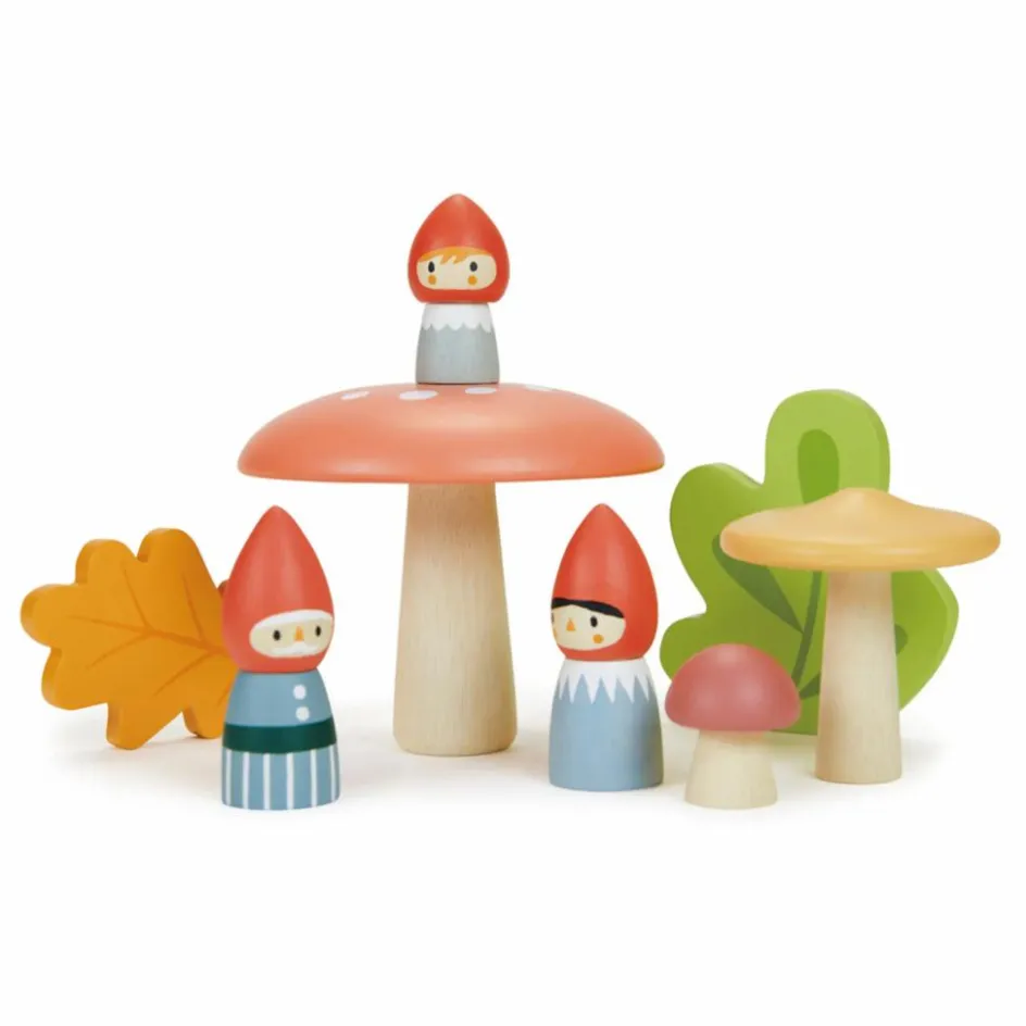 Clearance Famille de gnomes Maisons De Poupées
