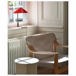 Hay Fauteuil Bernard en chêne et toile, Shane Schneck| Canapés, Fauteuils