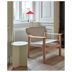 Hay Fauteuil Bernard en chêne et toile, Shane Schneck| Canapés, Fauteuils