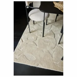 Hot Gabrielle Paris Fauteuil colombe, assise en bouclette | Crème