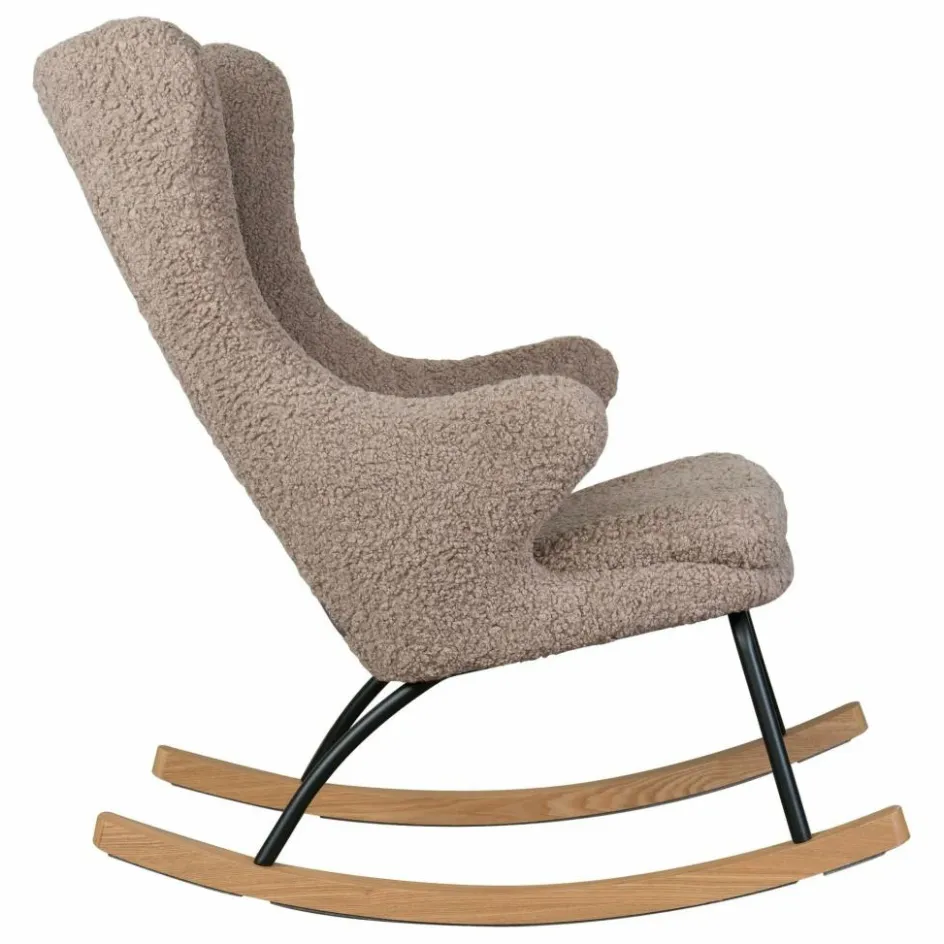 Hot Quax Fauteuil d'allaitement Luxe | Gris clair