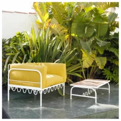 Honoré Mobilier De Jardin*Fauteuil Dolores outdoor en toile déperlante |