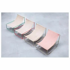 Valerie Objects Canapés, Fauteuils*Fauteuil en lin Rocking Chair