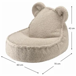 Discount Wigiwama Fauteuil en teddy Bear | Beige