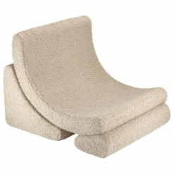 Fauteuil en teddy Moon | Enfant Chaises Enfant
