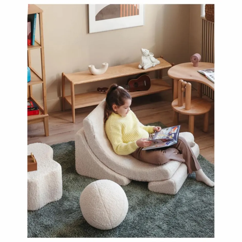 Wigiwama Fauteuil en teddy Moon ||Enfant Chaises Enfant