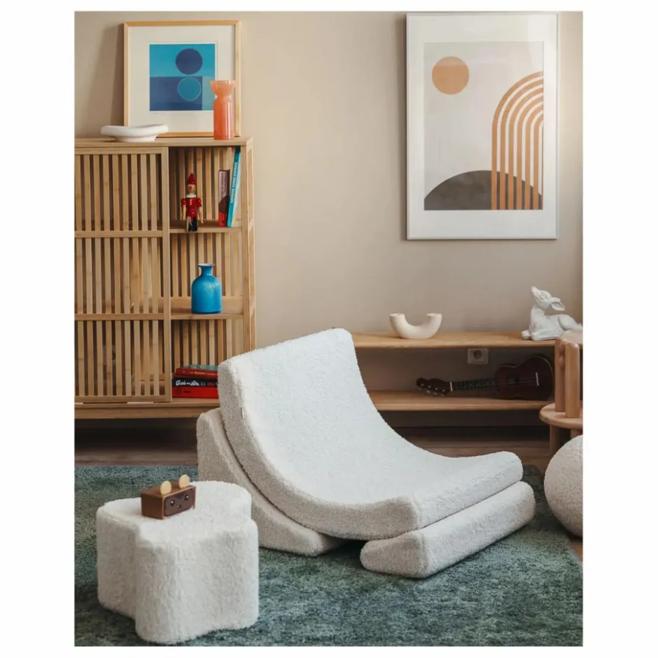 Wigiwama Fauteuil en teddy Moon ||Enfant Chaises Enfant