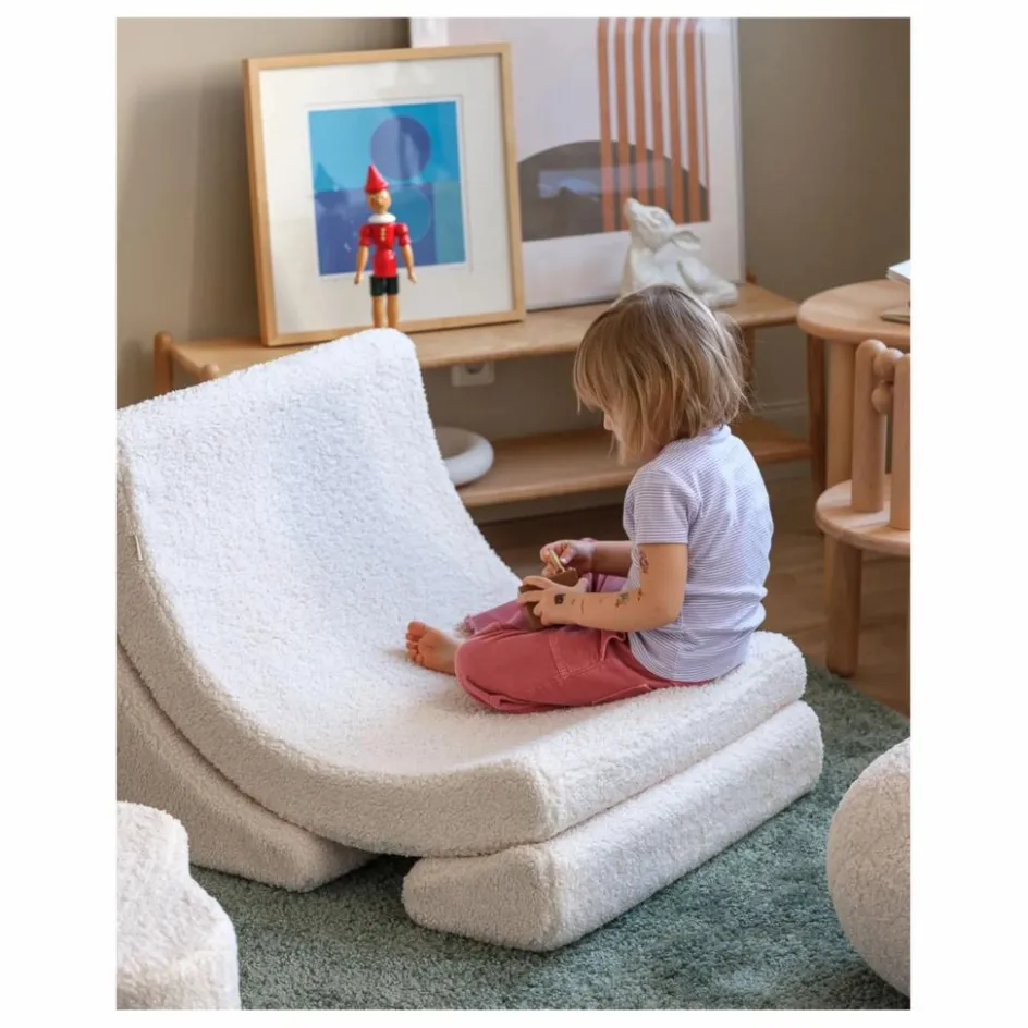 Wigiwama Fauteuil en teddy Moon ||Enfant Chaises Enfant