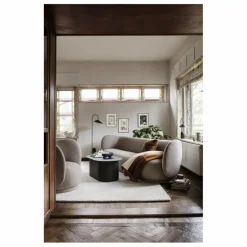 Ferm Living Fauteuil en tissu bouclé Rico || Canapés, Fauteuils