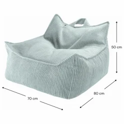 Enfant Wigiwama Chaises Enfant*Fauteuil en velours côtelé |