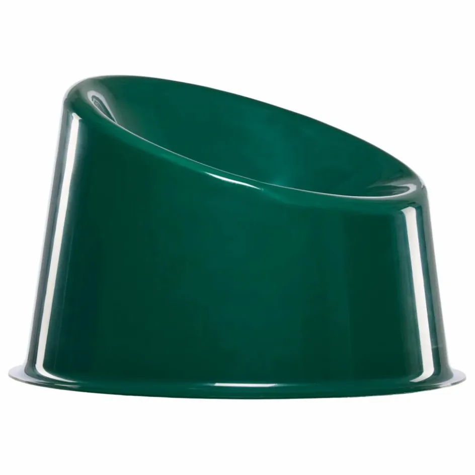 Best Verpan Fauteuil lounge outdoor Panto Pop | Vert foncé