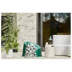 Best Verpan Fauteuil lounge outdoor Panto Pop | Vert foncé