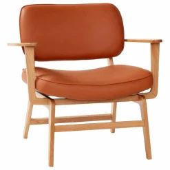 Hübsch Fauteuil lounge, piètement en bois FSC| Canapés, Fauteuils