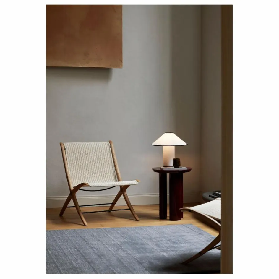 Online & Tradition Fauteuil lounge X HM10, Hvidt & Mølgaard | Naturel