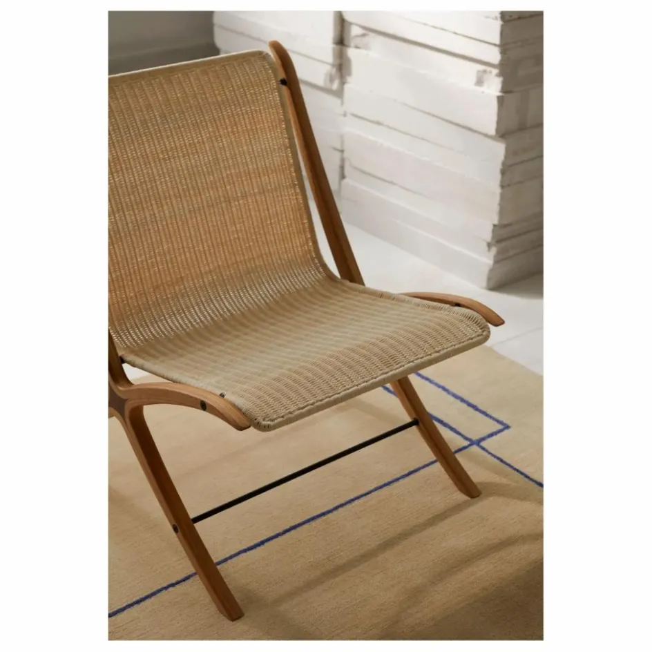 Online & Tradition Fauteuil lounge X HM10, Hvidt & Mølgaard | Naturel