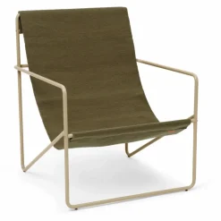 Discount Ferm Living Fauteuil outdoor Desert | Vert olive