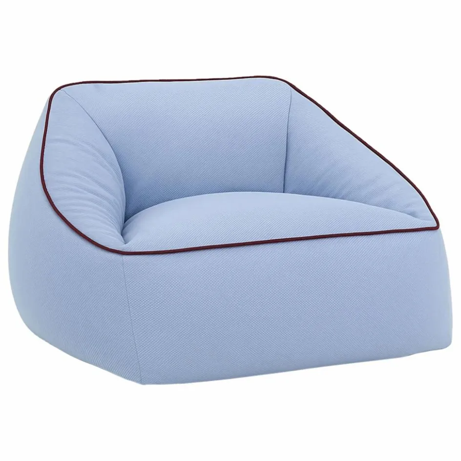 Discount Nobodinoz Fauteuil pouf Arnold | Bleu