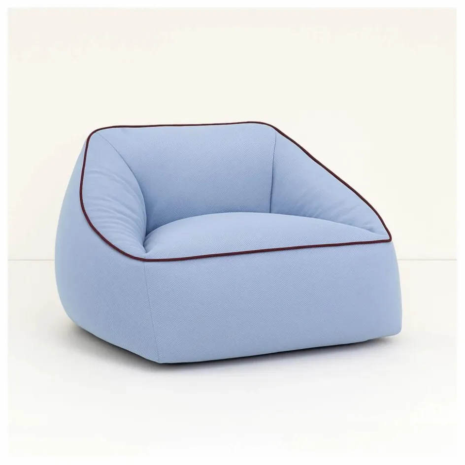 Discount Nobodinoz Fauteuil pouf Arnold | Bleu
