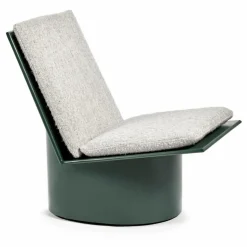 Hot Serax Fauteuil Valerie en acier laqué | Vert