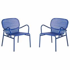 Petite friture Fauteuil Week-end - Lot de 2 | Bleu