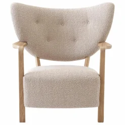 & Tradition Canapés, Fauteuils*Fauteuil Wulff ATD2, piétement en chêne |