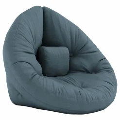 Clearance Karup Design Fauteuil-pouf Nido pour enfant | Bleu pétrole