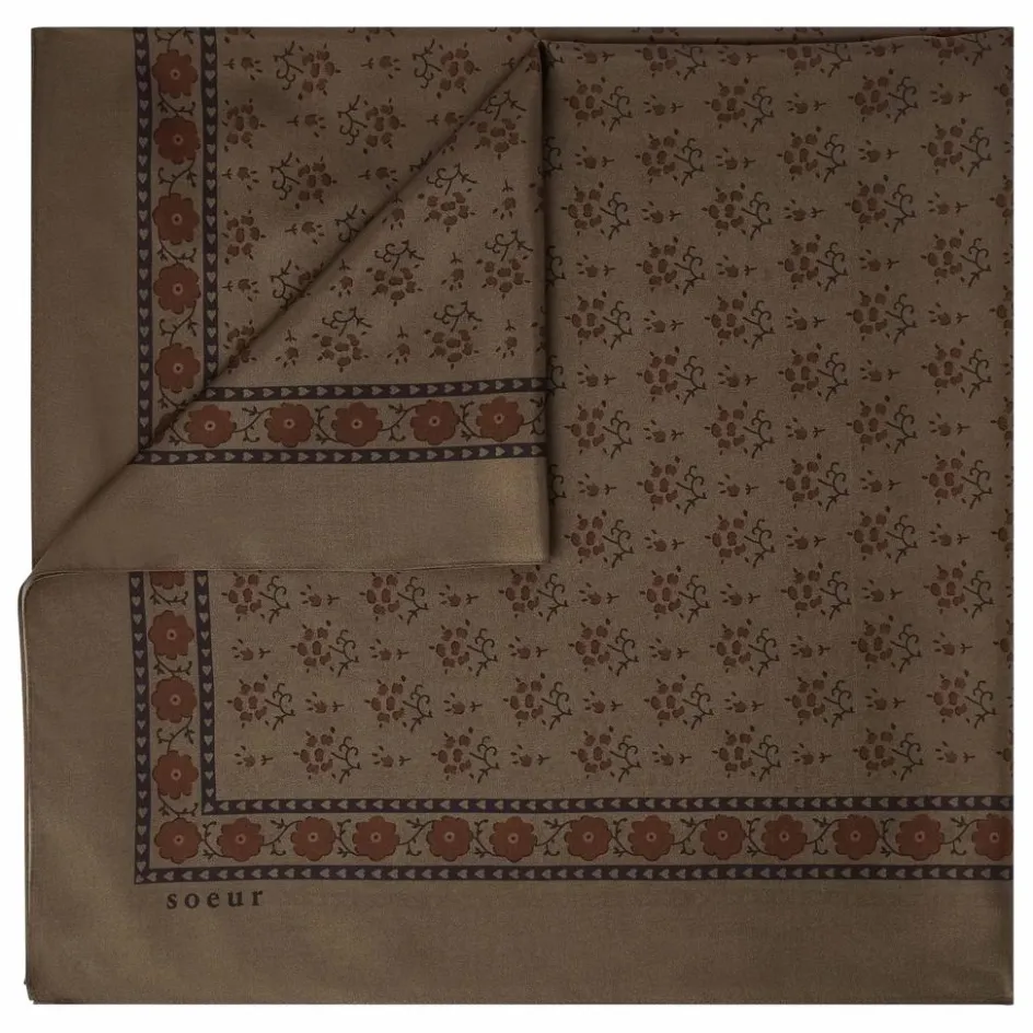 Soeur Foulard Classique Soie ||Femme Écharpes, Foulards