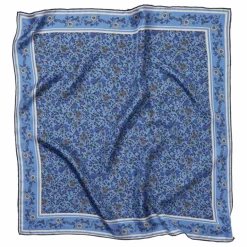 Sale Becksöndergaard Foulard Florisima Sia Soie | Bleu