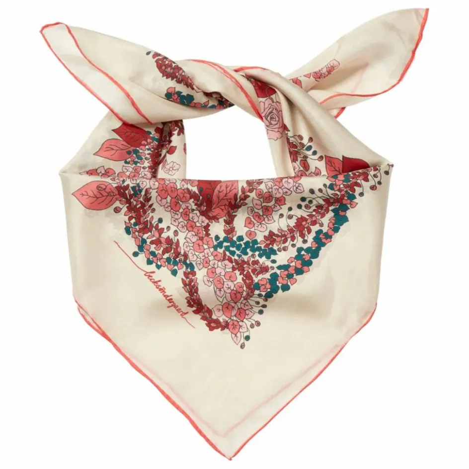 Becksöndergaard Foulard Wintery Sia Soie ||Femme Écharpes, Foulards