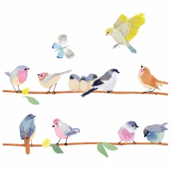Enfant MIMI'lou Décoration Murale|Déco Murale Enfant*Frise branche d'oiseaux de printemps