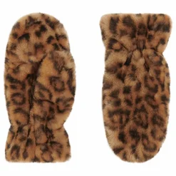 Femme Apparis Gants, Moufles*Gants Coco Léopard Fibres Recyclées |
