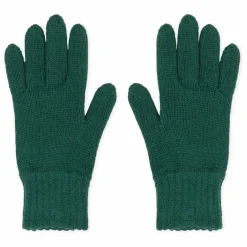 New Petit Bateau Gants Maille Coton Bio | Vert sapin