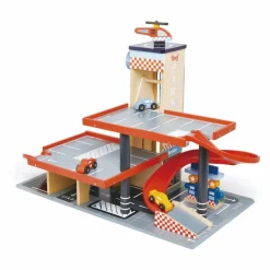 Tender Leaf Toys Garage & Station service Multicolore