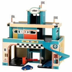 Vilac Garage en bois ity| Garages, Circuits