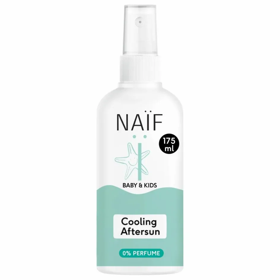 Naïf Natural Skincare Gel après-soleil en spray bébé et enfant sans parfum - 175 ml|Enfant Soins Du Visage|Protection Solaire