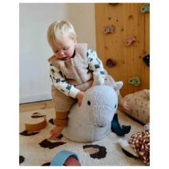 Hot Tante Reine Gigoteuse à pieds en coton bio Teddy | Sable